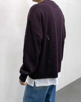 OAリオダメージツーウェイカーディガン/OA Rio Damage Two Way Cardigan (4 colors)