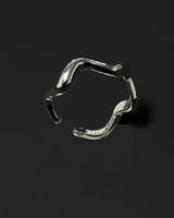 シルバーウェーブリング / silver wave ring (925silver)