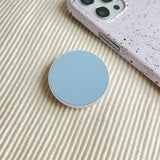 ライトブルースマホグリップ