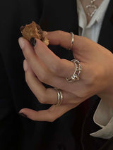 HEART TURTLE RING SILVER