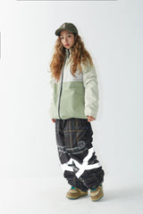 ラインブロックフーディージャケット/BSR2223FWJK029 LINE BLOCK HOODED JACKET CREAM KHAKI