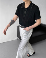ザネクスト25mmモノグラムメッシュレザーベルト / THE NEXT 25mm Monogram Mesh Leather Belt