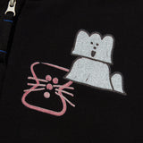 KIRSH X MISAKI KAWAI ARTWORK POINT HOODIE ZIP UP [BLACK]