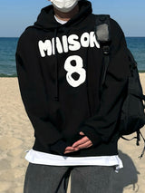 エイトルースフィットプリントフーディ / EIGHT LOOSEFIT PRINTING HOODY(4COLOR)