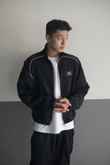SUPPORT SERIES TRACK JACKET BLACK