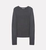 リネンサマー長袖トップ / LINEN SUMMER LONG SLEEVE TOP (WHITE,GRAY,BEIGE,CHARCOAL,LILAC)