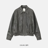 キュリオ クラックド ジャケット (3color)