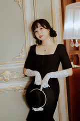 ムーンウィッチイヤリング / Moon Witch Earring - Black Diamond