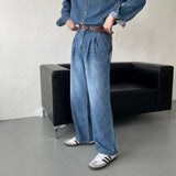 コールマンリネンツータックデニム / LE Coleman Denim Long-Sleeved Shirt