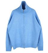 No.9787 KNIT highneck ZIP-UP (5color)
