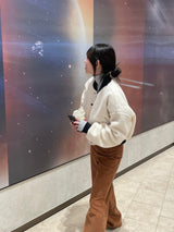 ソフトリィコーデュロイブーツカットパンツ