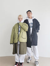VENTIQUE Tiger embroidery bomber jacket 2color (6637081034870)