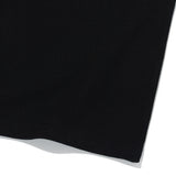 オーバーフィットマシュマロポイントショートスリーブT/OVERFIT MARSHMALLOW POINT SHORT-SLEEVED T-BLACK