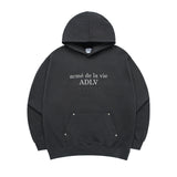 [24SS] サークルシンボルリベットフーディー CHARCOAL