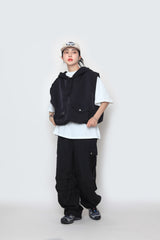 スナップワイドカーゴパンツ / Snap Wide Cargo Pants