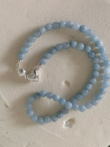 ノッティングアクアマリンネックレス / [925silver] Notting aquamarine Necklace