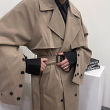 ボタン スリット トレンチコート / SK S/S Button slit trench coat (2 colors)