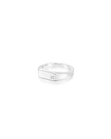  A13 Slim Signet Ring