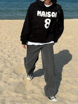 テイルバックピンタックデニムパンツ / TAIL BACK PINTUCK DENIM PANTS