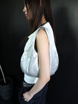 Egg Mini Bag _ Metallic [Silver]