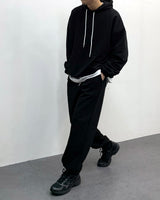 ウェイブウォッシングコットンフードTシャツ/TN Wave Washing Cotton Hooded T-Shirt (3 colors)