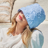 Embo longlabel drop bucket hat Blue