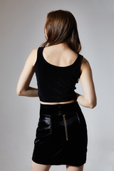 Vivid Knit Crop Top