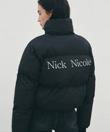 NICOLE VOLUME PUFFER SHORT PADDING_CREAM