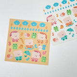 Raincoat sticker (1 set of 2 sheets) (6695845560438)