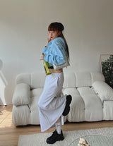 ポケットクロップフードジップアップ / Pocket Crop Hood Zip Up (3color)
