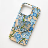 ブルーデルフィニウム  スマートフォンケース/Blue Delphinium (Galaxy) Matt Hard Case