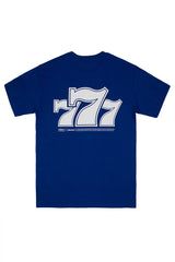 WISH YOU LUCK 1/2 T-SHIRT_BLUE (6582789242998)