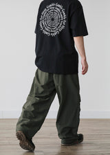  LEO WIDE NYLON PANTS 