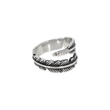 Coil Feather Ring (6671214641270)