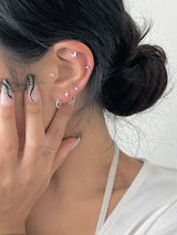 シンプルムードピアス / [5 set] simple mood piercing set