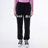 パンクガールジョガーパンツ/1 0 punk girl jogger pants - BLACK