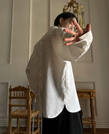 アイレットバルーンシャツ / [BRAND MADE] Savage Eyelet Balloon Shirt 2 color