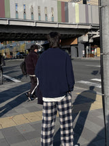 ASCLO カラーボタンカーディガン (6color)