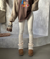 warm layered napping leggings