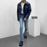 MOブーツカットオープンデニムパンツ/MO bootcut open denim pants