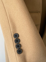 Rio three-button classic long coat
