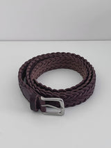 Cowhide mesh belt