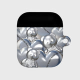 STEEL COVY HEART-GREY(AIR PODS-HARD) (6613160689782)