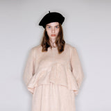 フランス ブラウス/Frances blouse (ivory) (6647235575926)