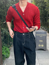 クボセミワイドローデニムパンツ / Kubo Semi-Wide Raw Denim Pants (2 colors)