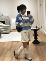ヒンメルストライプニット