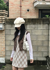 ヴィンテージバックルマドロスハンティングキャップ