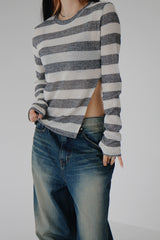 Waist open knit (4color)