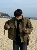ジャーディンオーバーフィットショートジャケット/JARDIN OVERFIT SHORT JACKET