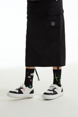 ウィティーバニープラネットソックス / WITTY BUNNY PLANET SOCKS [BLACK]